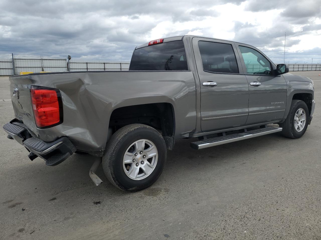 2017 Chevrolet Silverado VIN 3GCPCREC4HG178031 Copart auction photo, rear end damage thumbnail 3