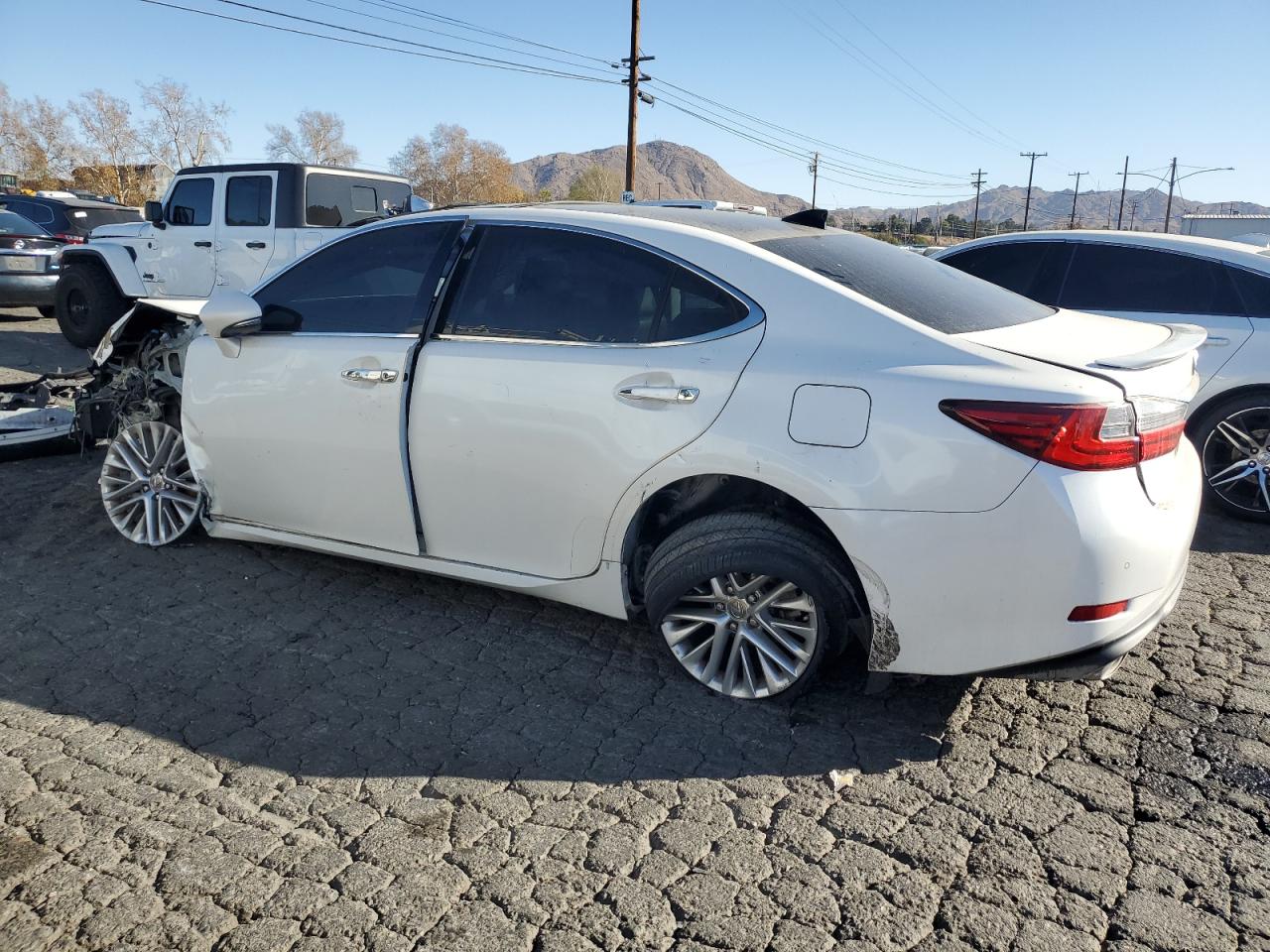 2016 Lexus ES VIN JTHBK1GG9G2242083 Copart auction photo, all over damage thumbnail 2