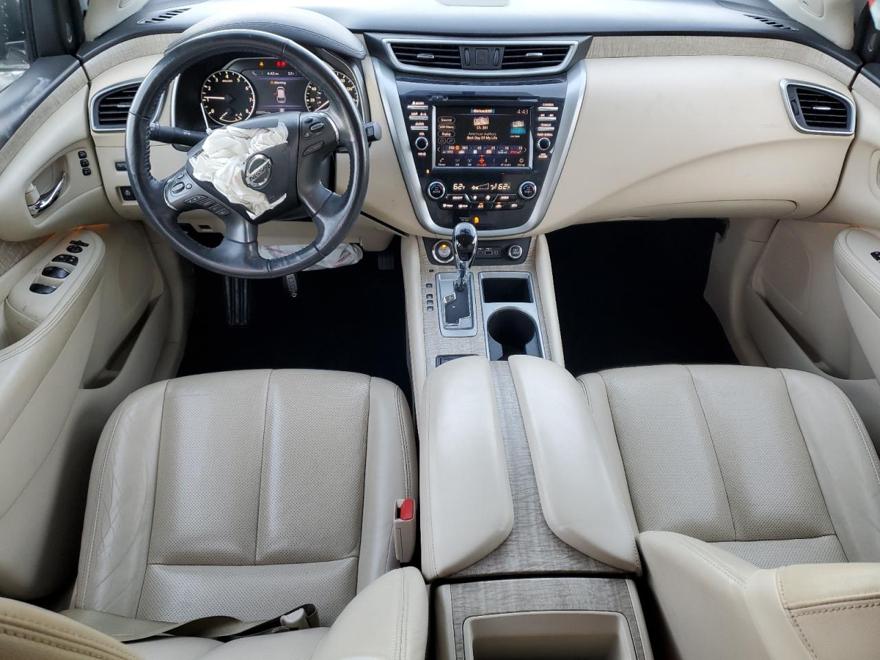 2019 Nissan Murano VIN 5N1AZ2MJ4KN154706 Copart auction photo, side damage thumbnail 8