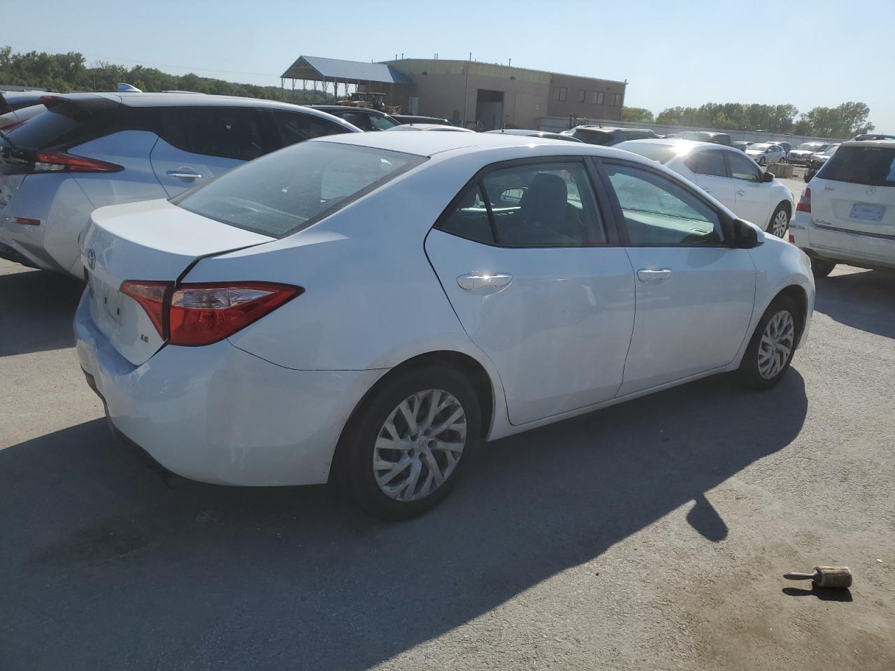 2017 Toyota Corolla VIN 5YFBURHE3HP638987 Copart auction photo, rear end damage thumbnail 3