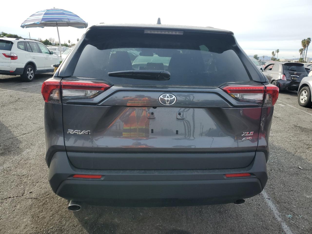 2024 Toyota RAV 4 VIN 2T3P1RFV8RC467566 Copart auction photo, rollover damage thumbnail 6