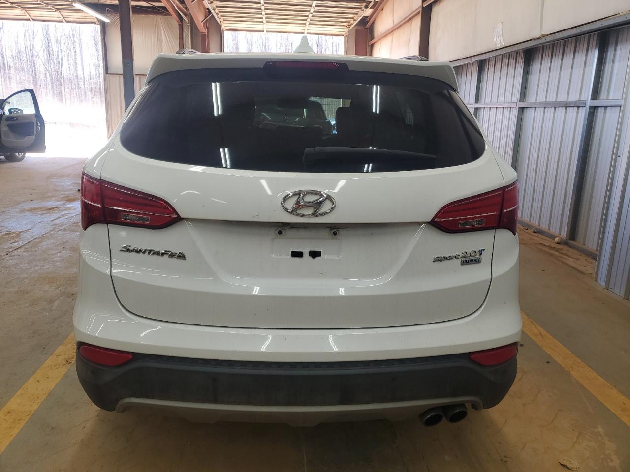 2015 Hyundai Santa Fe VIN 5XYZW4LA4FG237367 Copart auction photo, front end damage thumbnail 6