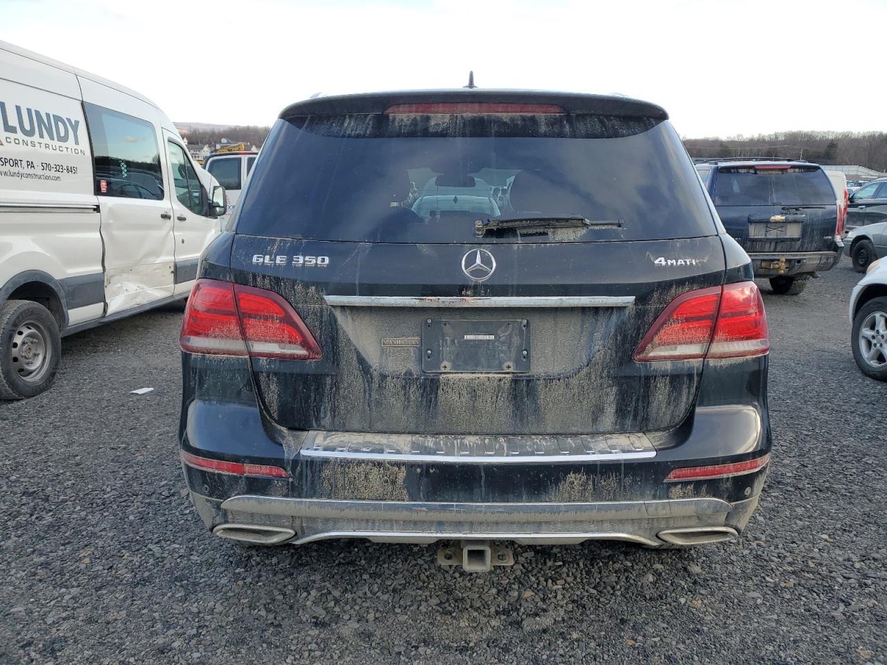 2017 Mercedes-Benz GLE VIN 4JGDA5HB1HA973259 Copart auction photo, front end damage thumbnail 6