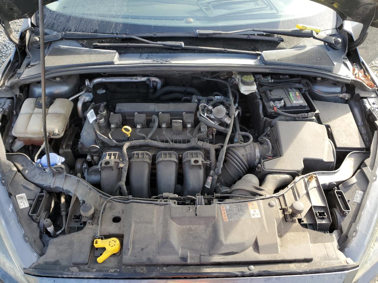 2017 Ford Focus VIN 1FADP3M28HL230511 Copart auction photo, rear end damage thumbnail 11