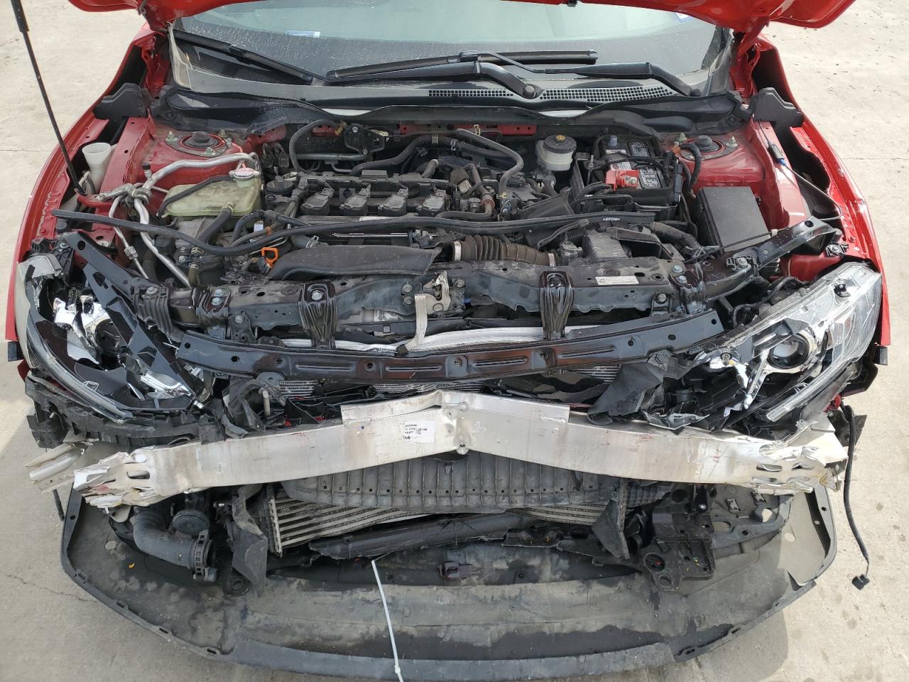 2017 Honda Civic VIN SHHFK7H58HU212508 Copart auction photo, front end / hail damage thumbnail 13