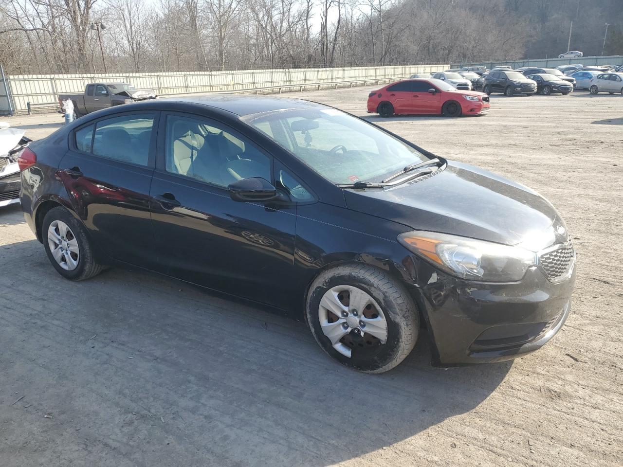 2016 KIA Forte VIN KNAFK4A62G5531161 Copart auction photo, front end / rear end damage thumbnail 4