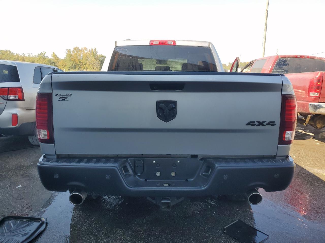 2021 RAM 1500 VIN 1C6RR7LTXMS520512 Copart auction photo, front end damage thumbnail 6