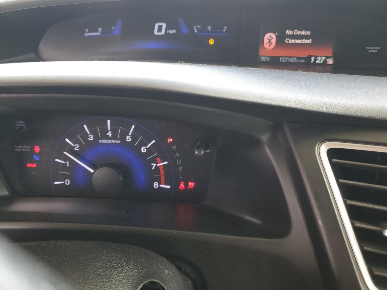 2015 Honda Civic VIN 2HGFB2F51FH550221 Copart auction photo, front end / minor dent/scratches damage thumbnail 9