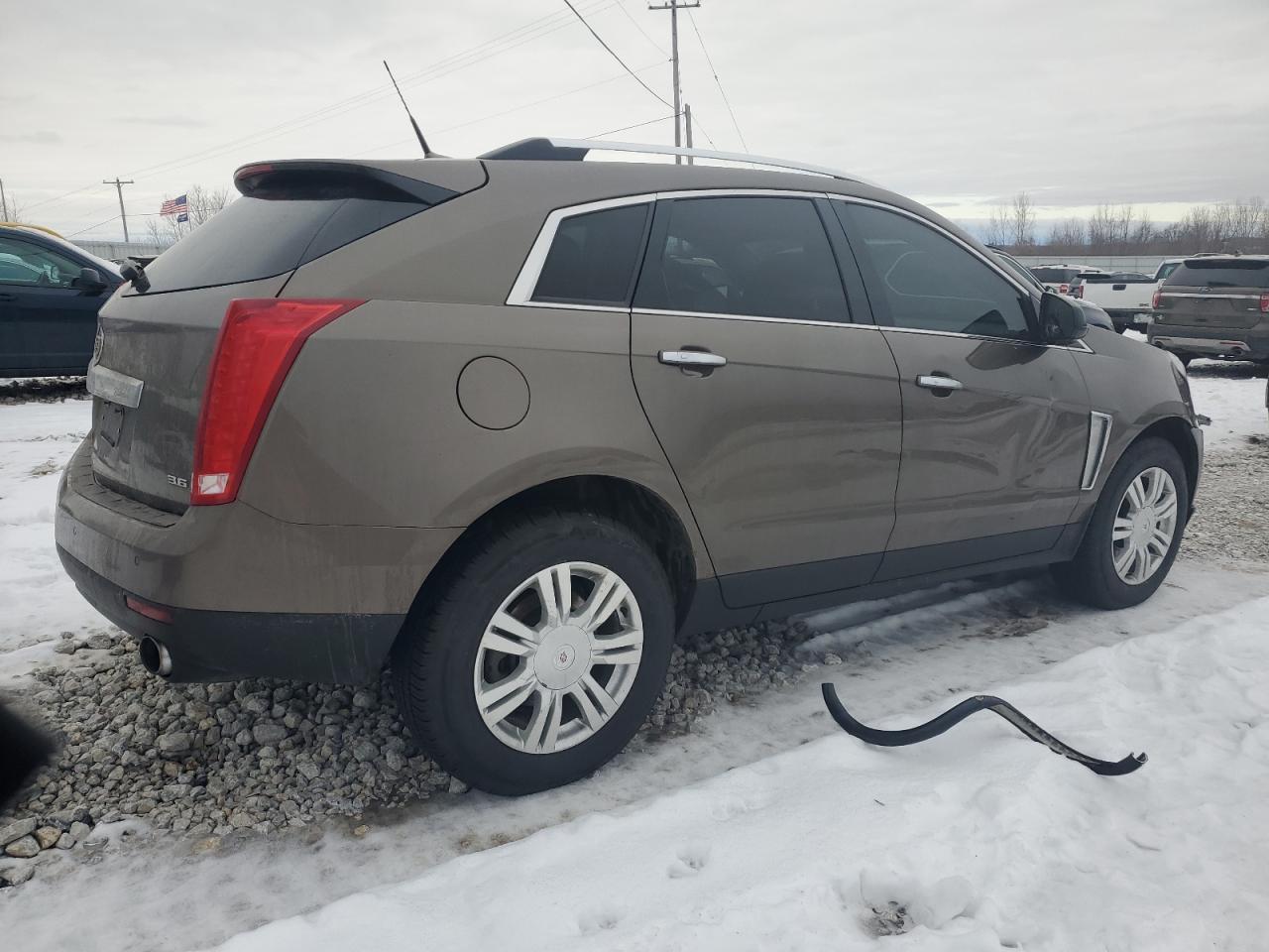 2014 Cadillac SRX VIN 3GYFNEE34ES573604 Copart auction photo, front end damage thumbnail 3