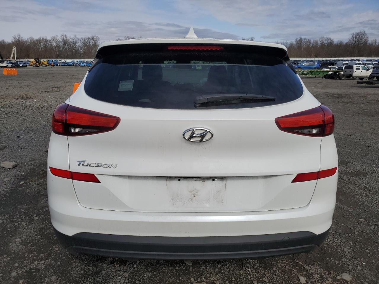 2019 Hyundai Tucson VIN KM8J23A49KU962905 Copart auction photo, front end / side damage thumbnail 6