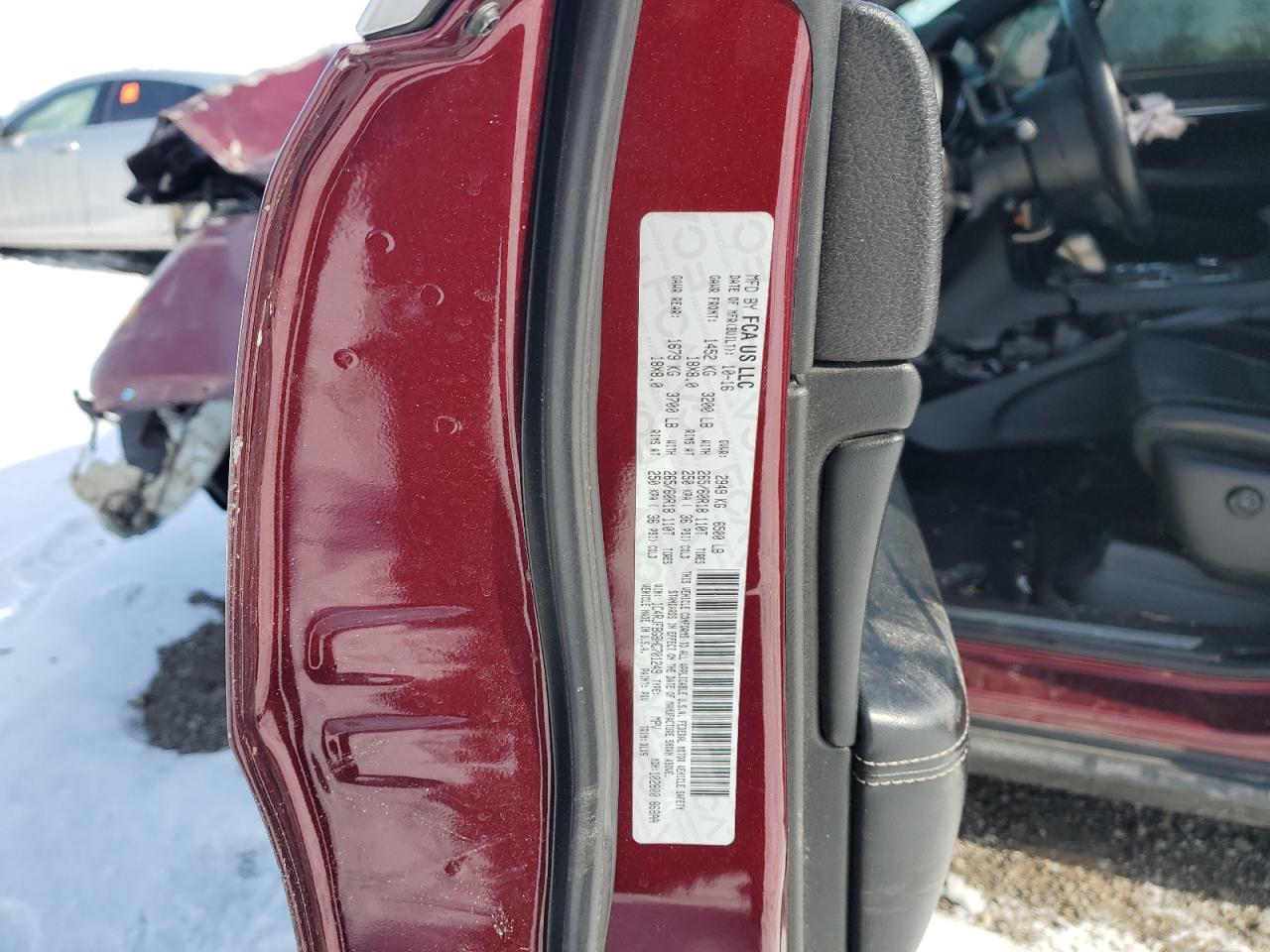 2017 Jeep Grand Cherokee VIN 1C4RJFBG8HC701249 Copart auction photo, vandalism / all over damage thumbnail 14