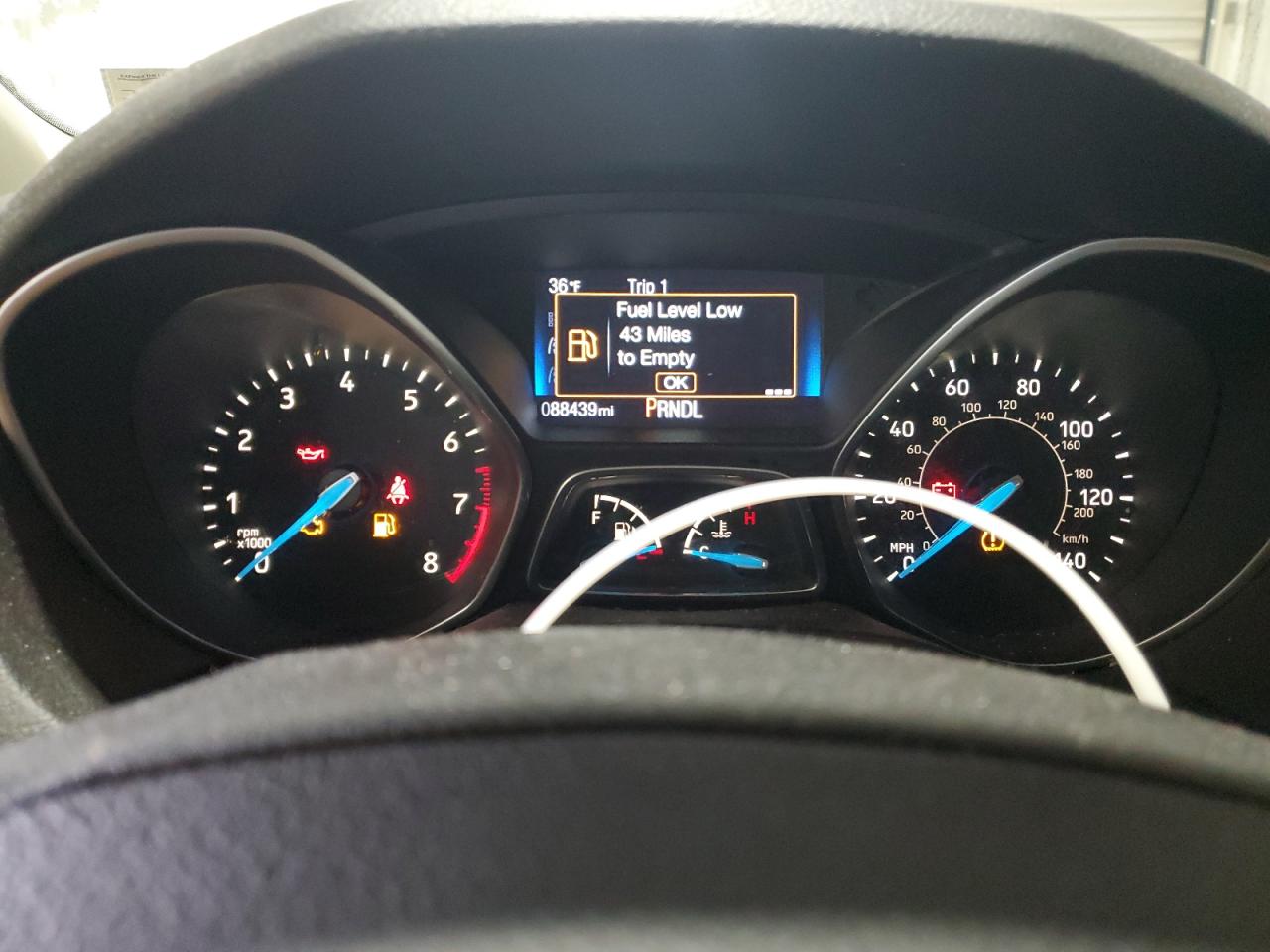2016 Ford Focus VIN 1FADP3K24GL251793 Copart auction photo, front end damage thumbnail 9
