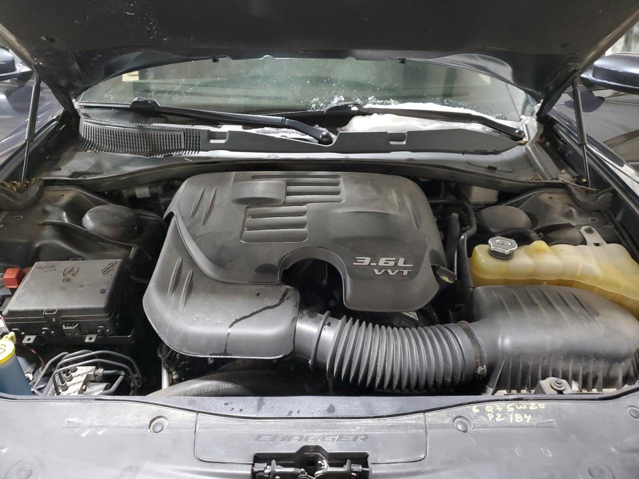 2019 Dodge Charger VIN 2C3CDXBG9KH593350 Copart auction photo, front end / side damage thumbnail 13
