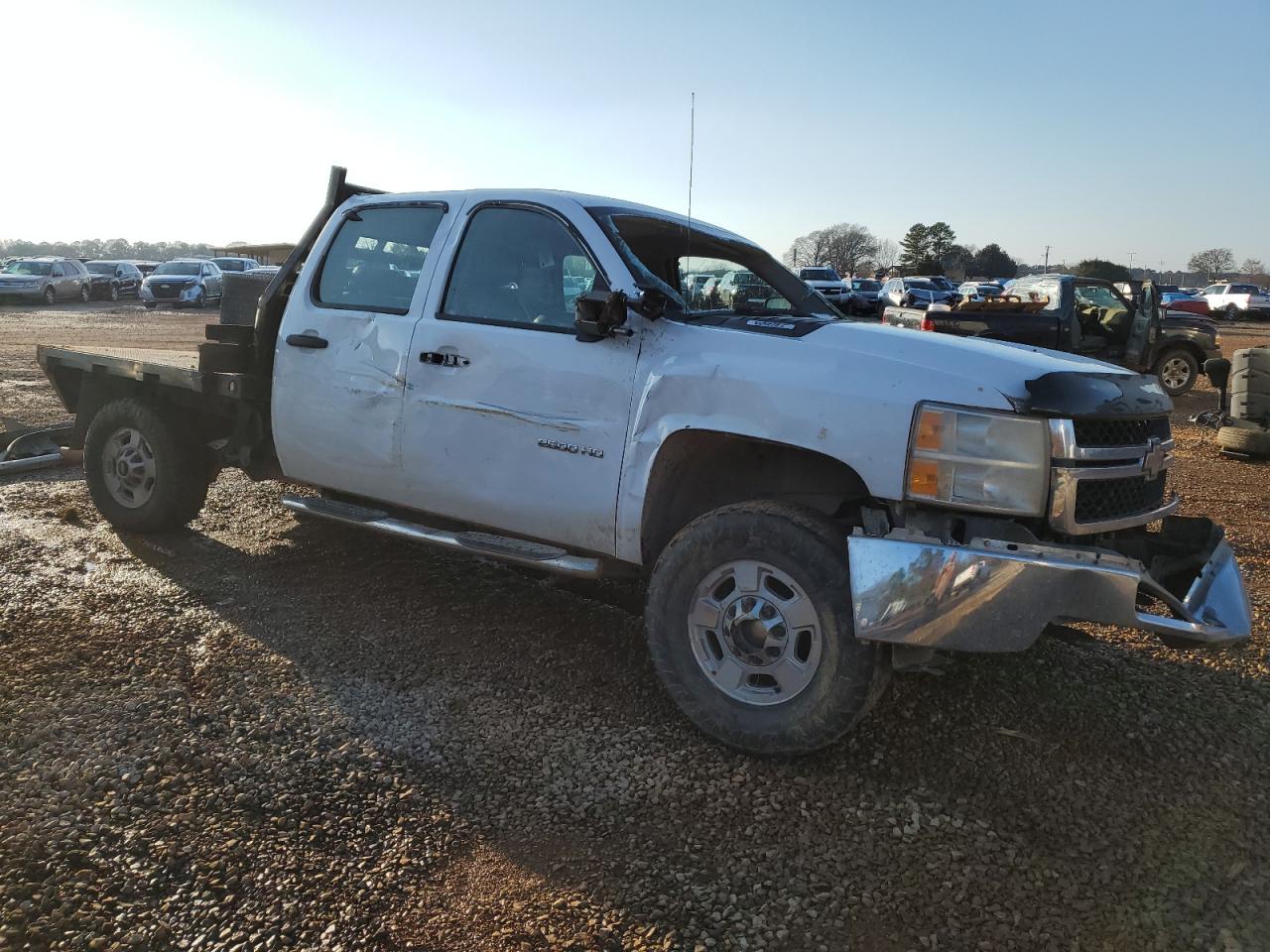 2011 Chevrolet Silverado VIN 1GB1KVCG5BF222672 Copart auction photo, rollover damage thumbnail 4