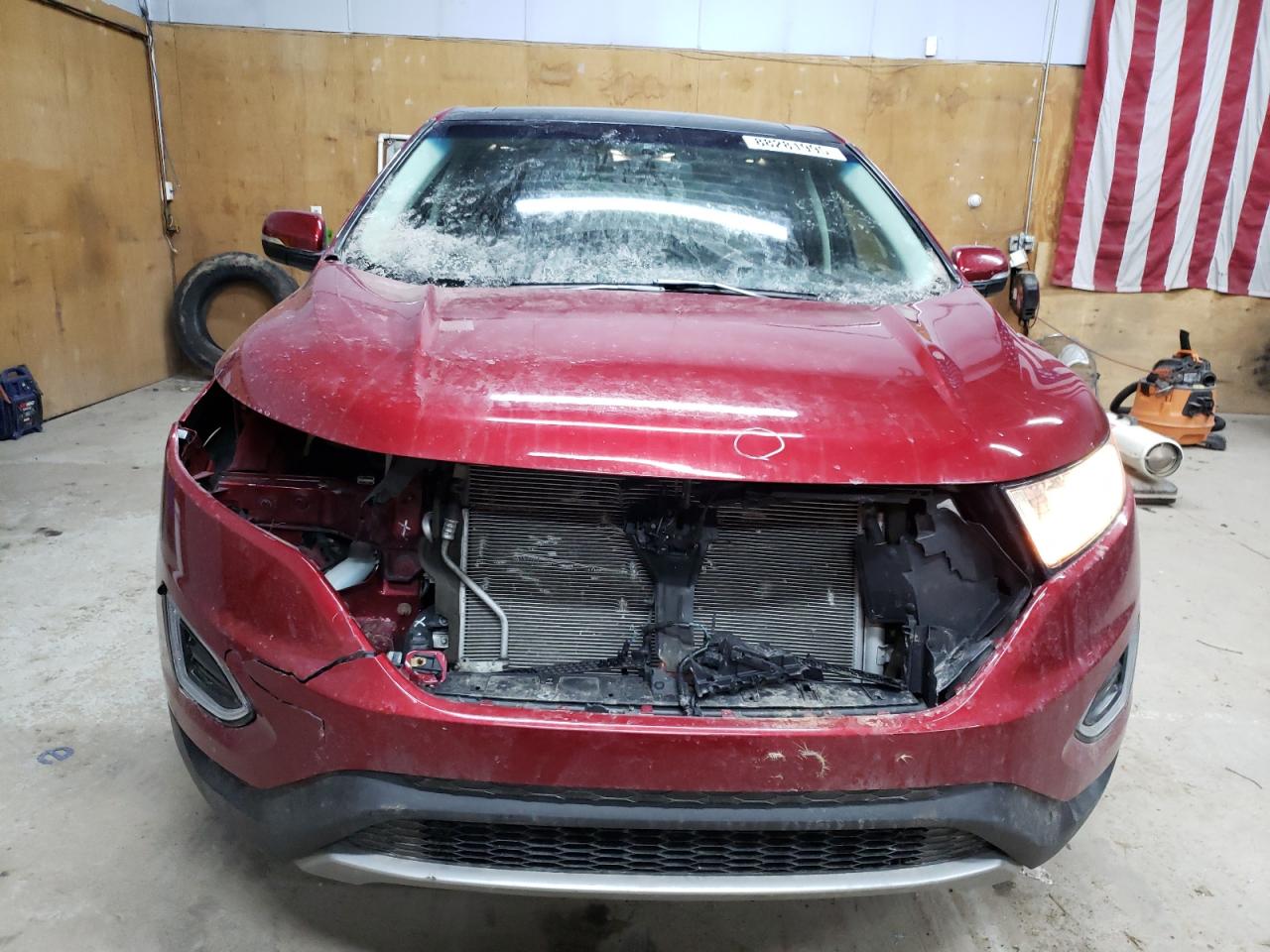 2018 Ford Edge VIN 2FMPK4J94JBB57815 Copart auction photo, front end / minor dent/scratches damage thumbnail 5