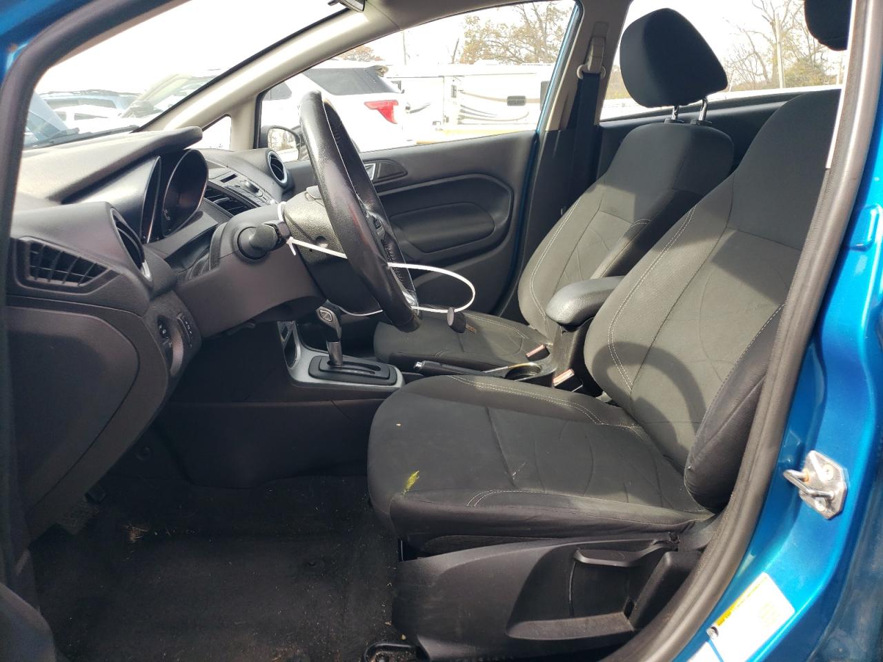 2015 Ford Fiesta VIN 3FADP4EJ6FM160742 Copart auction photo, side damage thumbnail 7