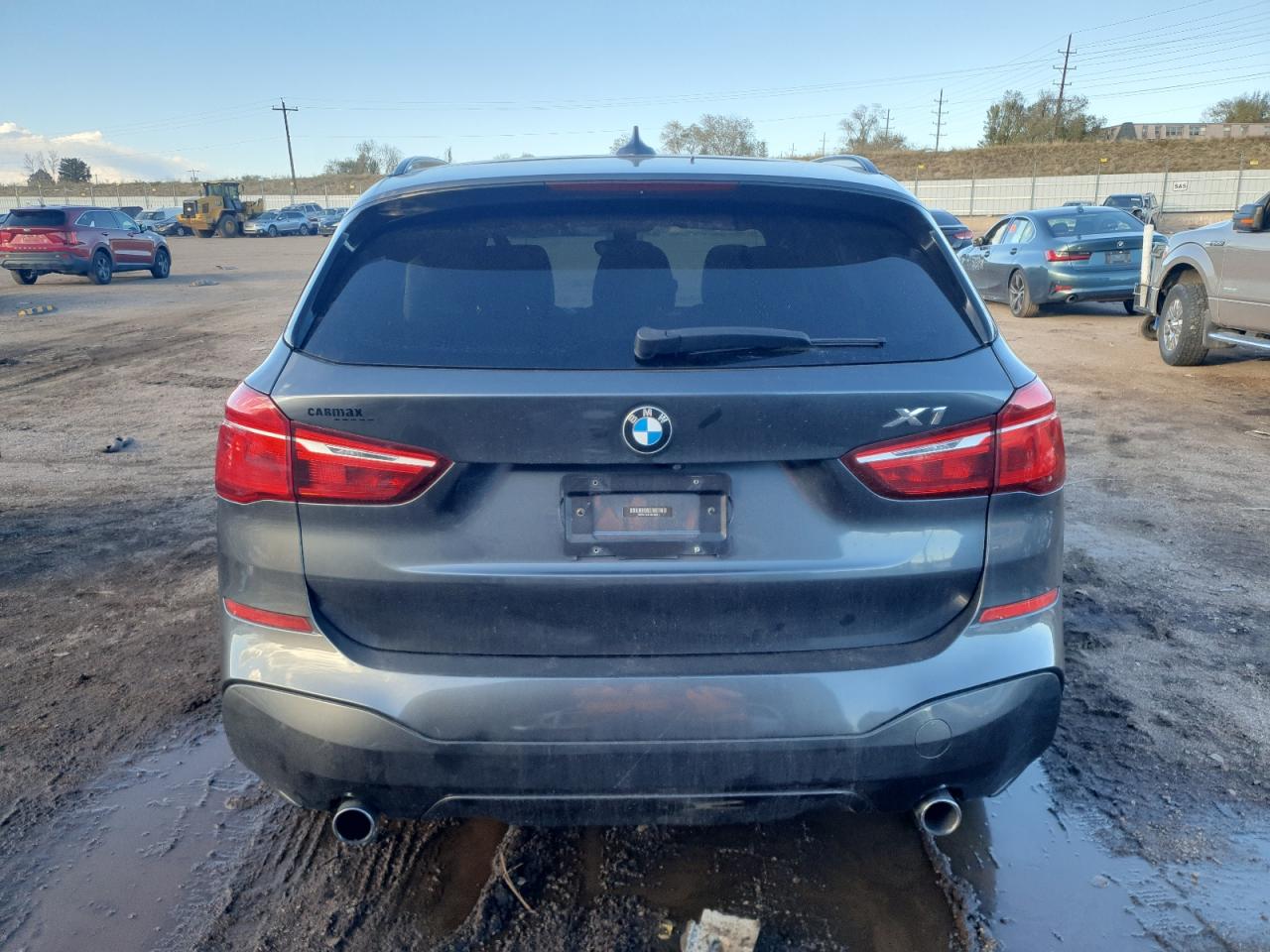 2018 BMW X1 VIN WBXHU7C37J5H39611 Copart auction photo, front end damage thumbnail 6