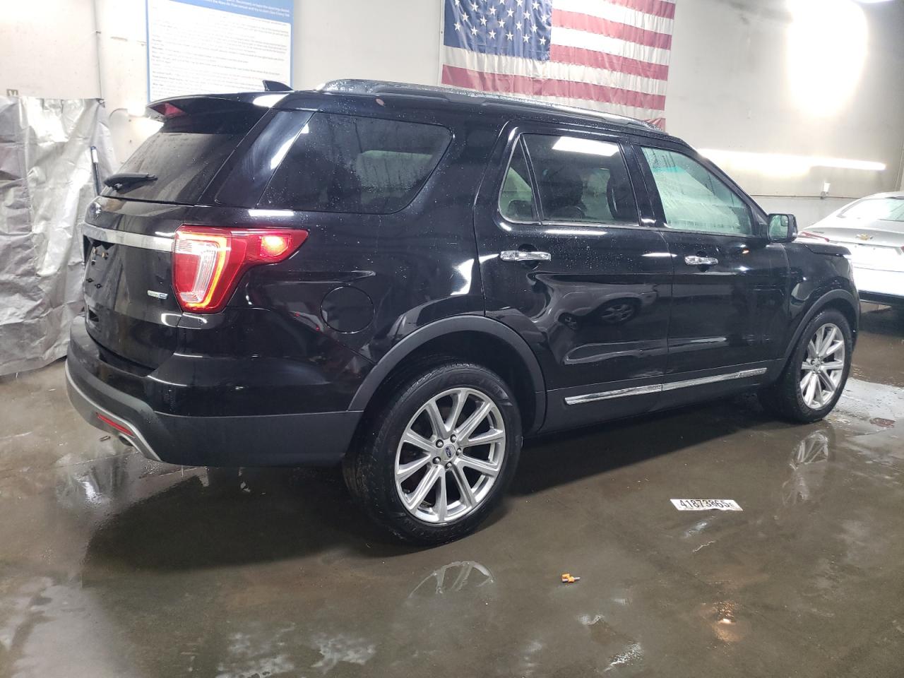 2016 Ford Explorer VIN 1FM5K8F8XGGA52955 Copart auction photo, side / front end damage thumbnail 3