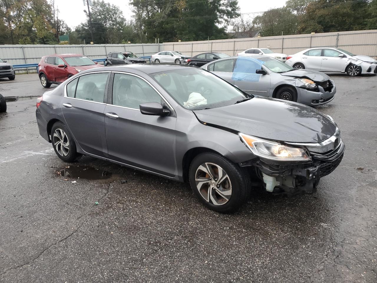 2017 Honda Accord VIN 1HGCR2F30HA282227 Copart auction photo, front end damage thumbnail 4