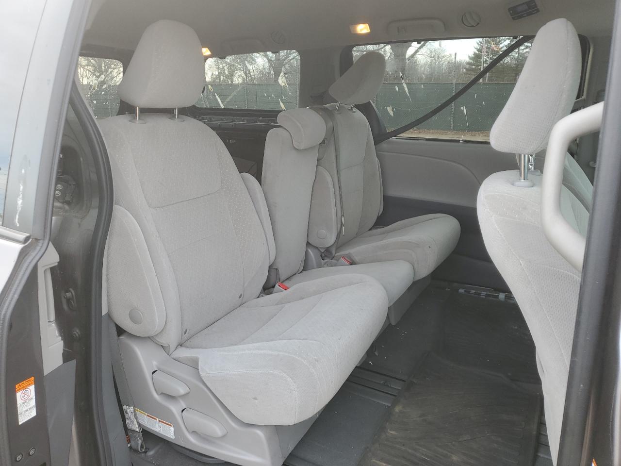 2020 Toyota Sienna VIN 5TDKZ3DC8LS031454 Copart auction photo, all over / rear end damage thumbnail 11