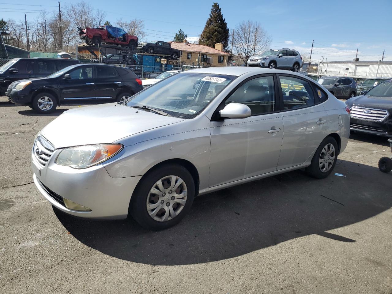 2010 Hyundai Elantra VIN KMHDU4AD5AU901837