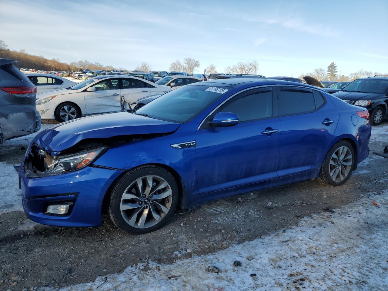 2014 KIA Optima VIN 5XXGR4A60EG302103