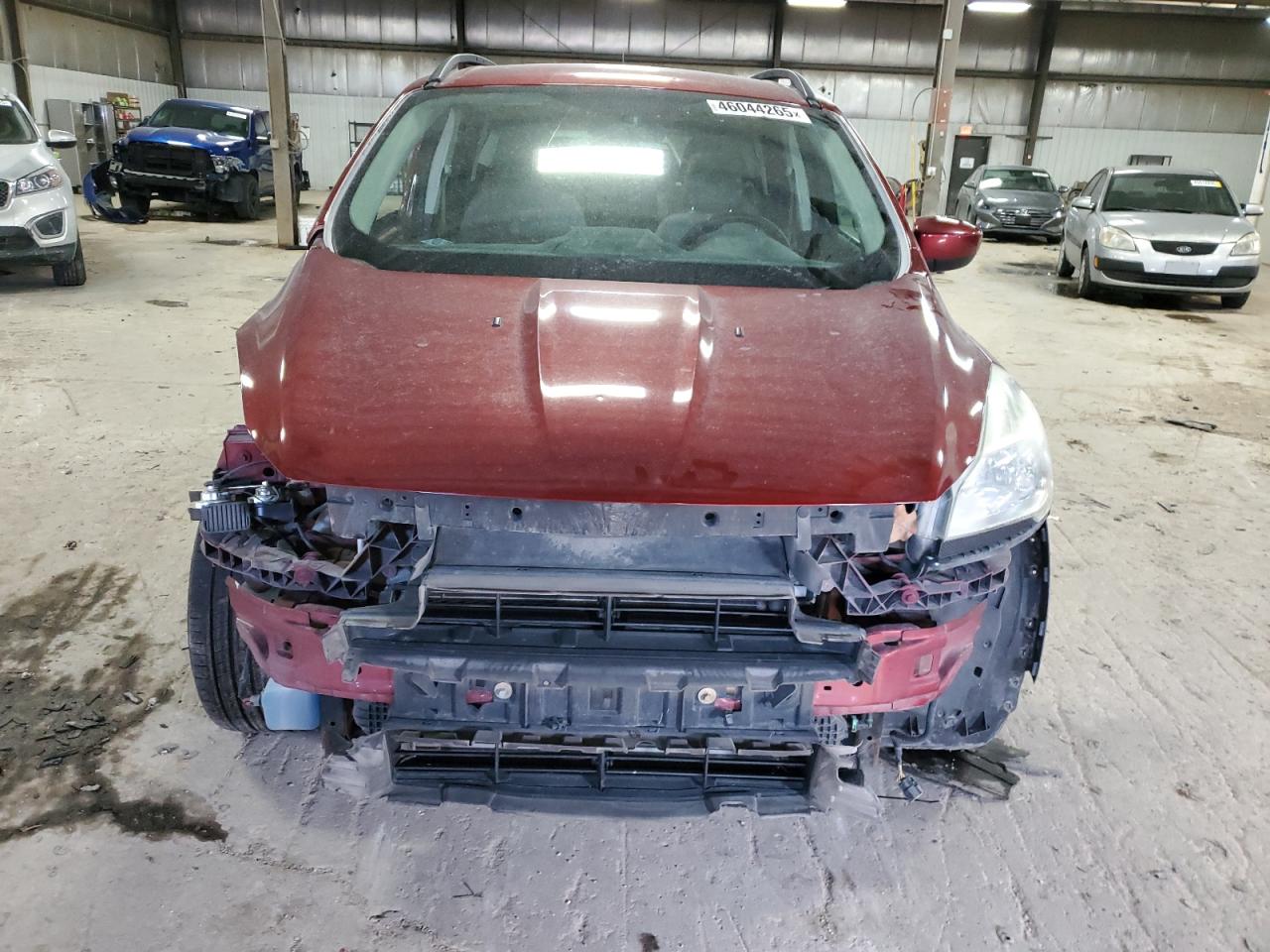 2016 Ford Escape VIN 1FMCU0GX8GUB95543 Copart auction photo, front end / side damage thumbnail 5