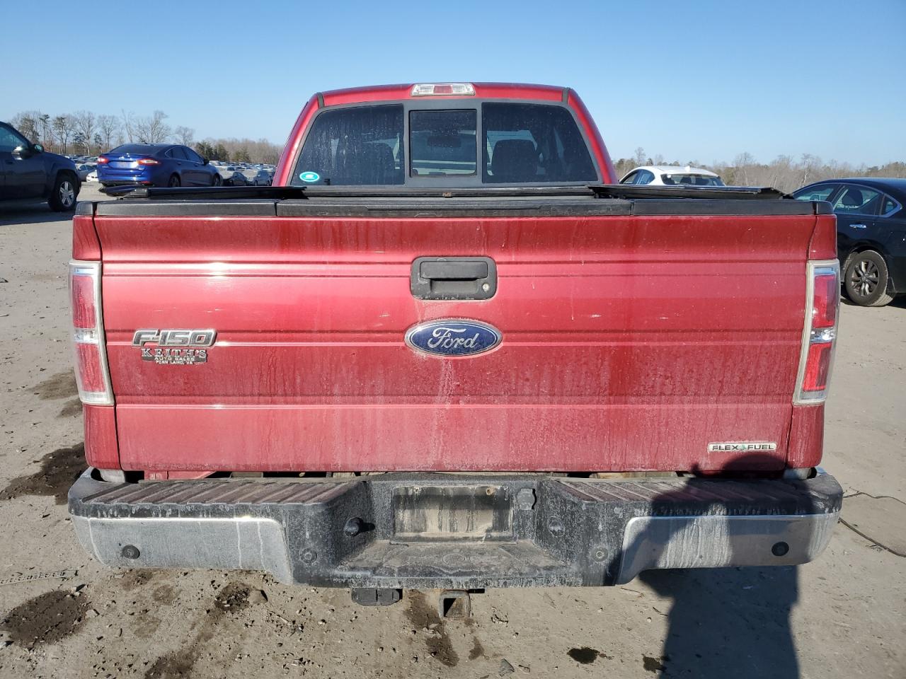 2011 Ford F-150 VIN 1FTFX1EF2BFA08416 Copart auction photo, front end / side damage thumbnail 6