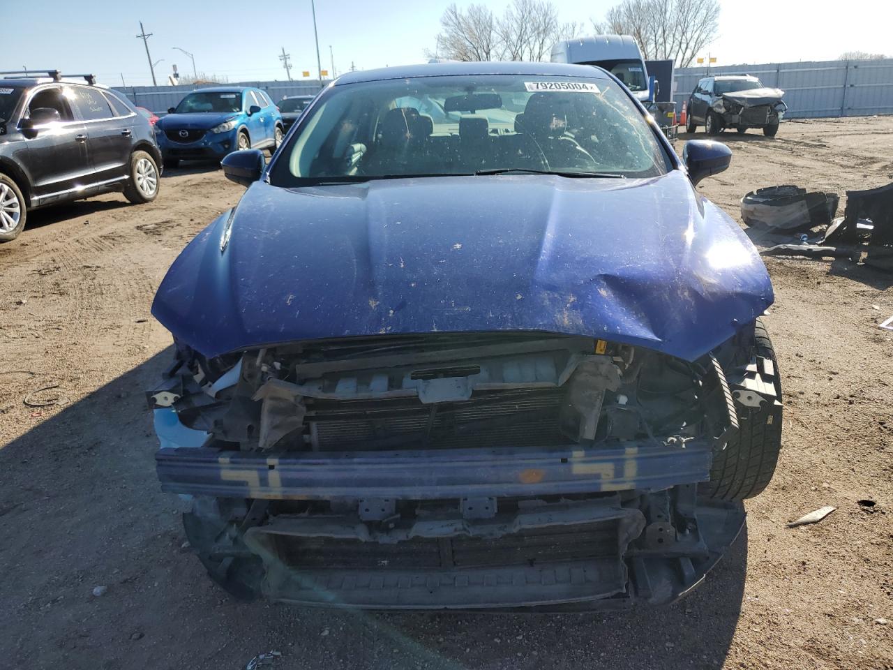 2015 Ford Fusion VIN 3FA6P0UU8FR297973 Copart auction photo, front end damage thumbnail 5