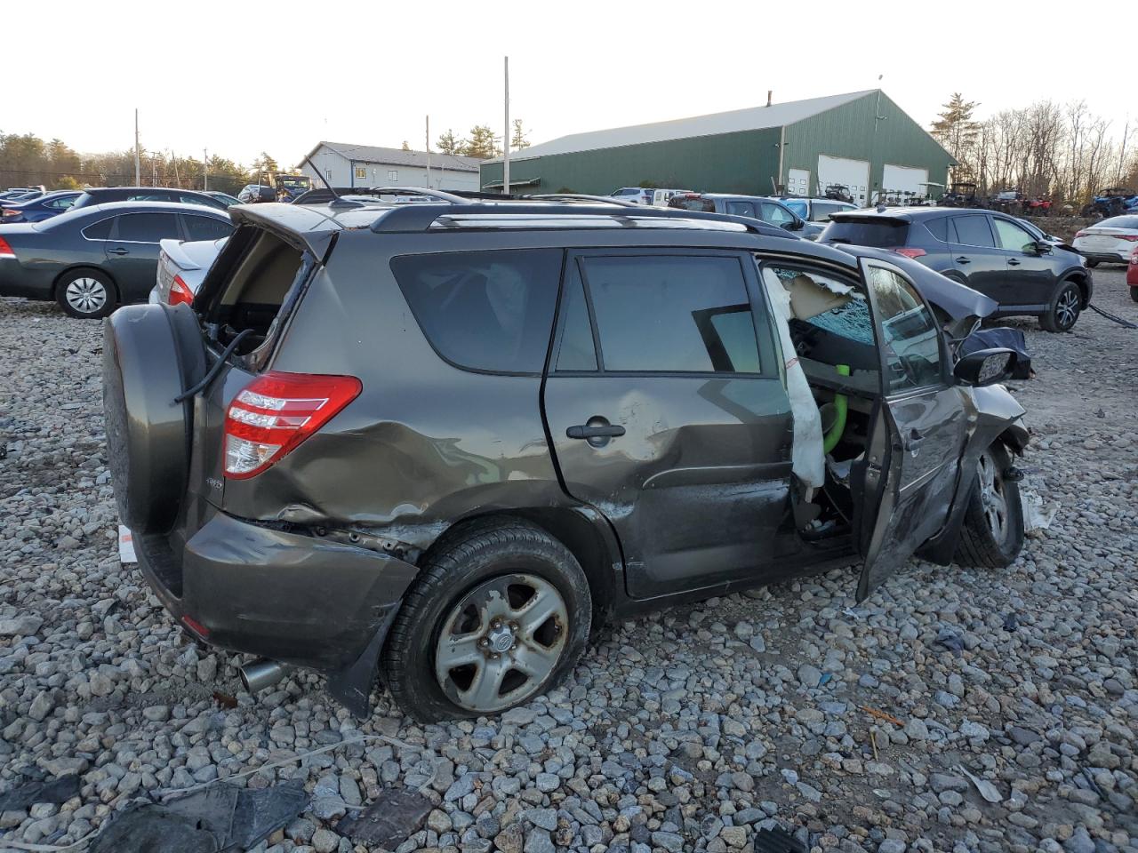 2011 Toyota RAV 4 VIN 2T3BF4DV6BW170107 Copart auction photo, all over damage thumbnail 3