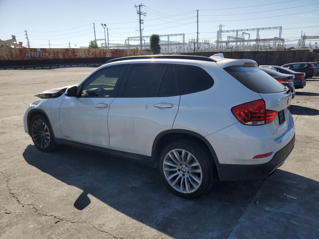 2014 BMW X1 VIN WBAVL1C56EVY20892 Copart auction photo, front end damage thumbnail 2