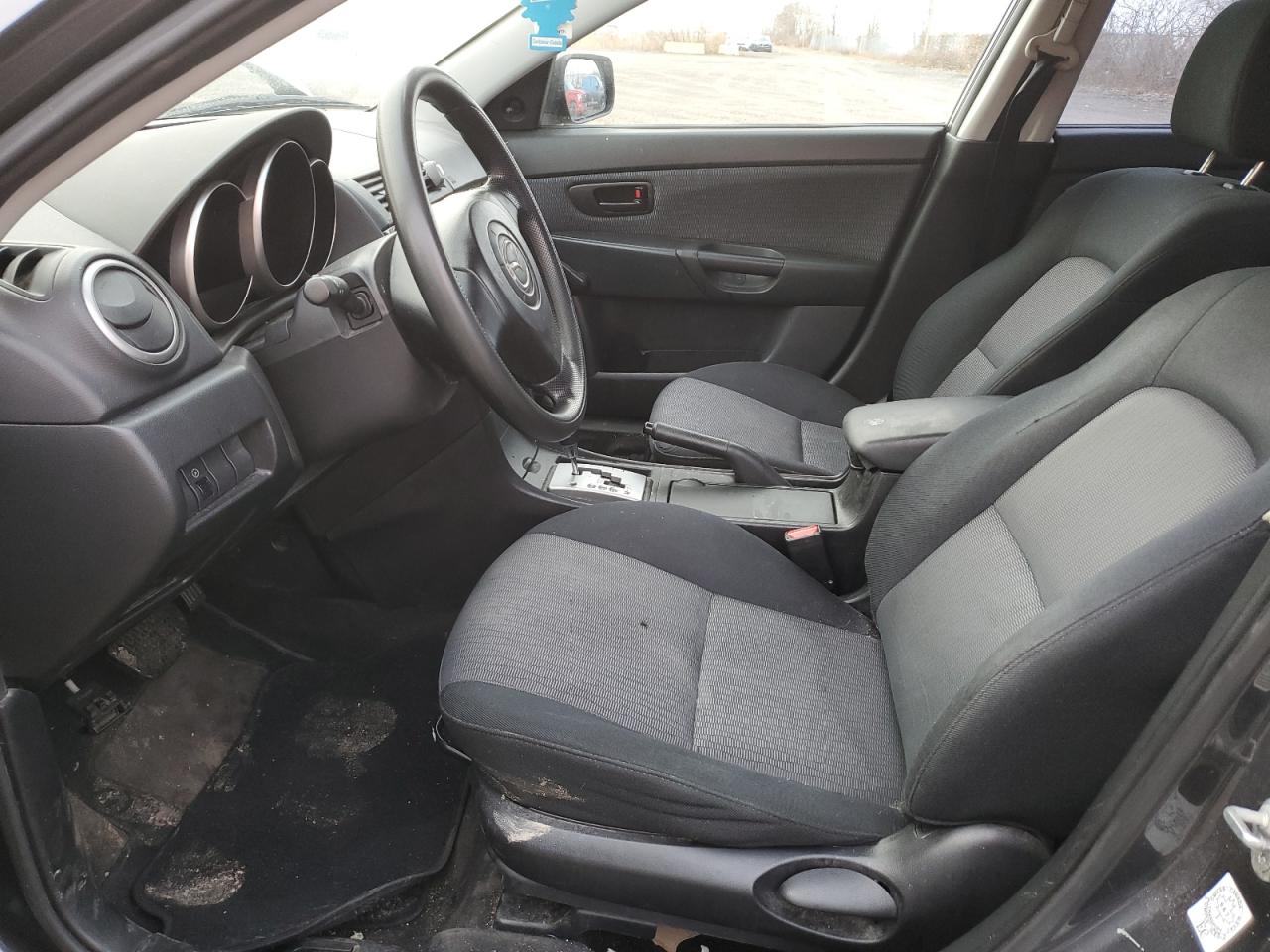 2008 Mazda 3 VIN JM1BK32F881800119 Copart auction photo, front end damage thumbnail 7