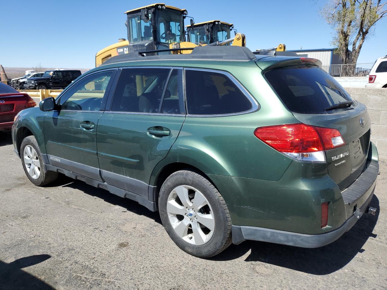2012 Subaru Outback VIN 4S4BRCKC1C3253530 Copart auction photo, rear end damage thumbnail 2