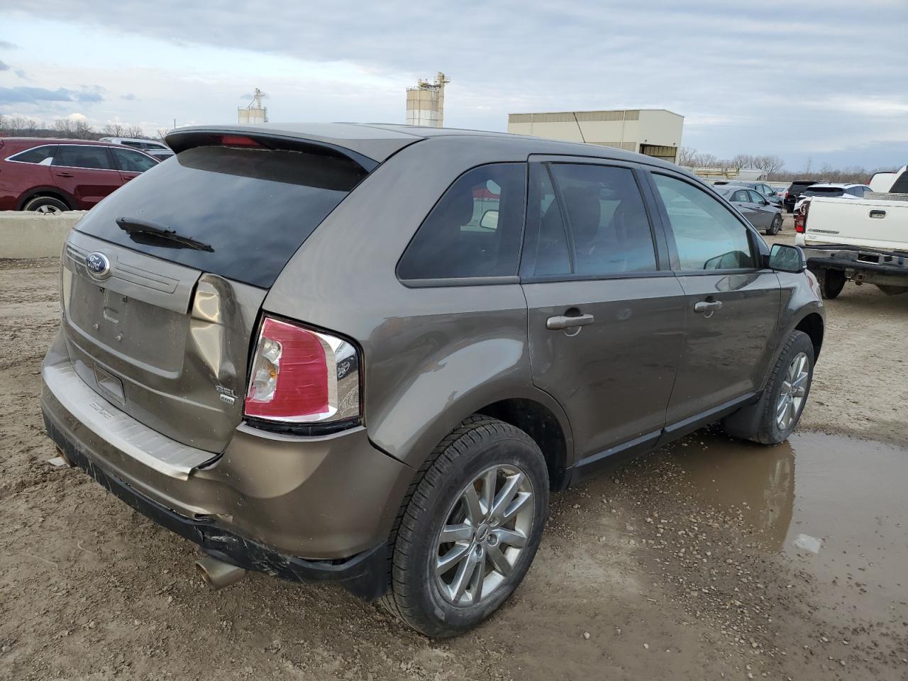2013 Ford Edge VIN 2FMDK4JC8DBE07415 Copart auction photo, rear end damage thumbnail 3