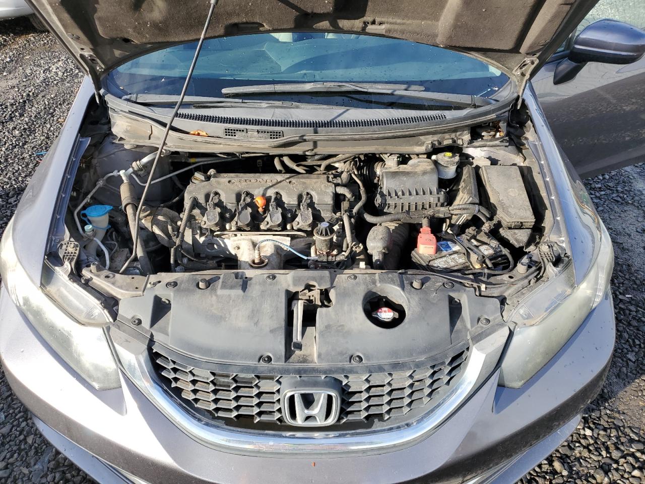 2014 Honda Civic VIN 19XFB2F54EE028465 Copart auction photo, biohazard/chemical / front end damage thumbnail 11