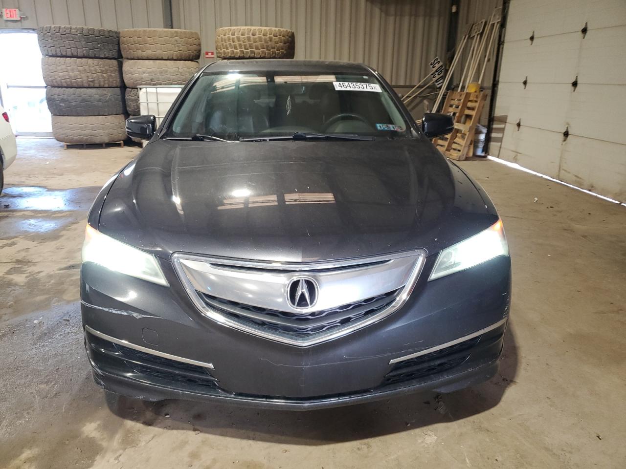 2015 Acura TLX VIN 19UUB2F5XFA015751 Copart auction photo, front end / side damage thumbnail 5