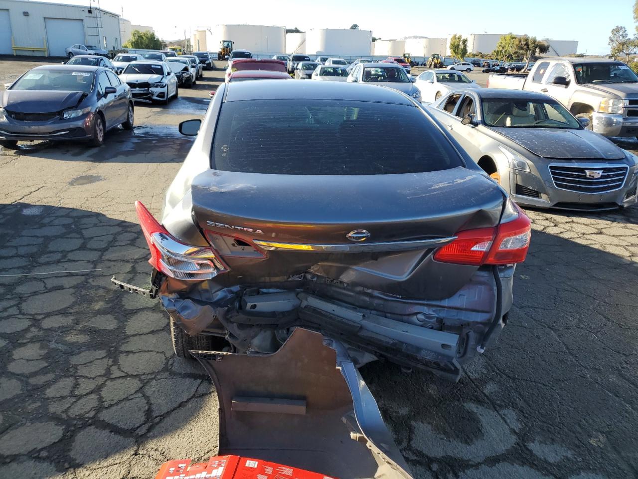 2019 Nissan Sentra VIN 3N1AB7AP1KY383526 Copart auction photo, rear end damage thumbnail 6