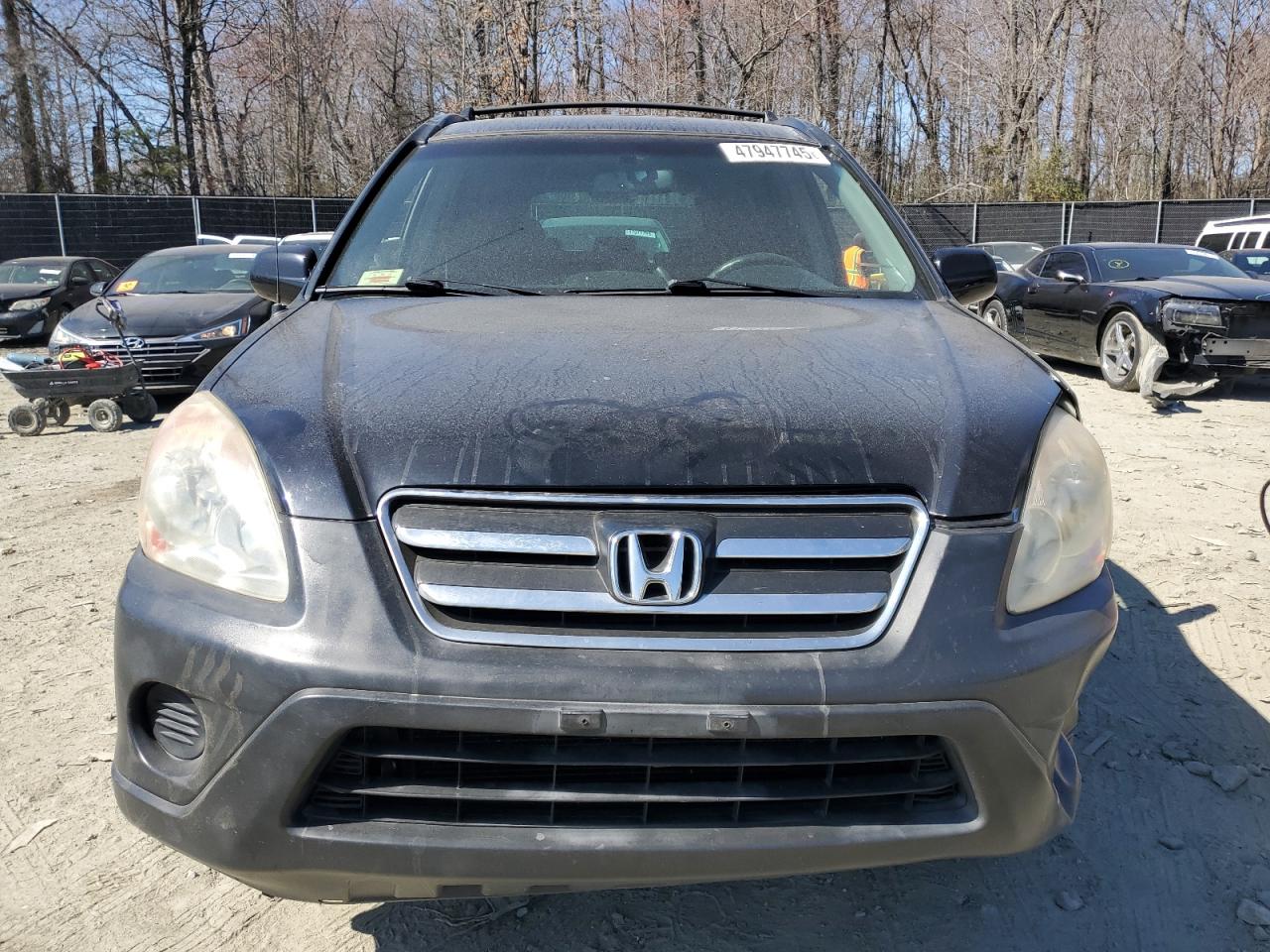 2006 Honda CR-V VIN SHSRD78806U419208 Copart auction photo, front end / rear end damage thumbnail 5