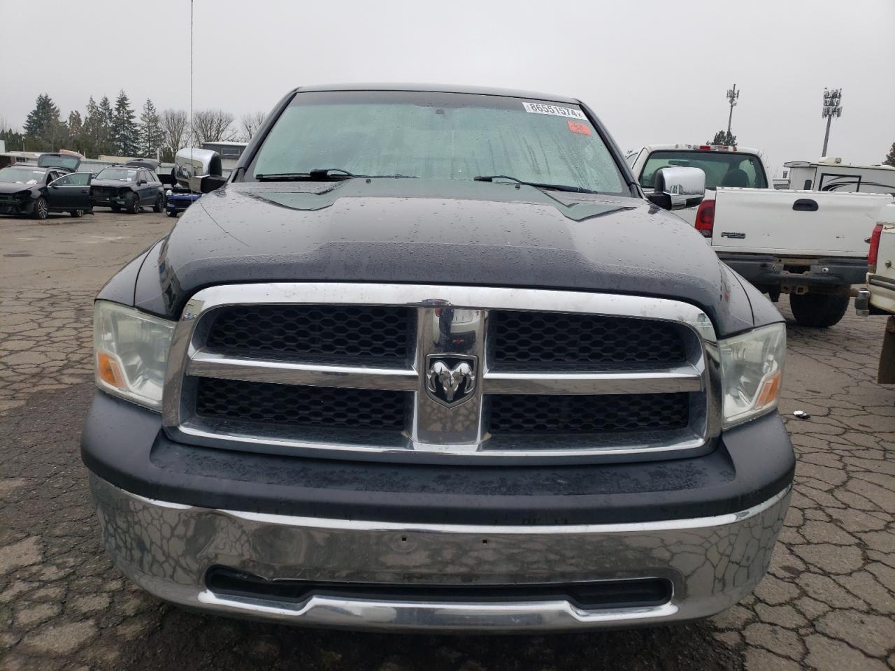 2011 Dodge RAM VIN 1D7RV1GP8BS593993 Copart auction photo, mechanical damage thumbnail 5