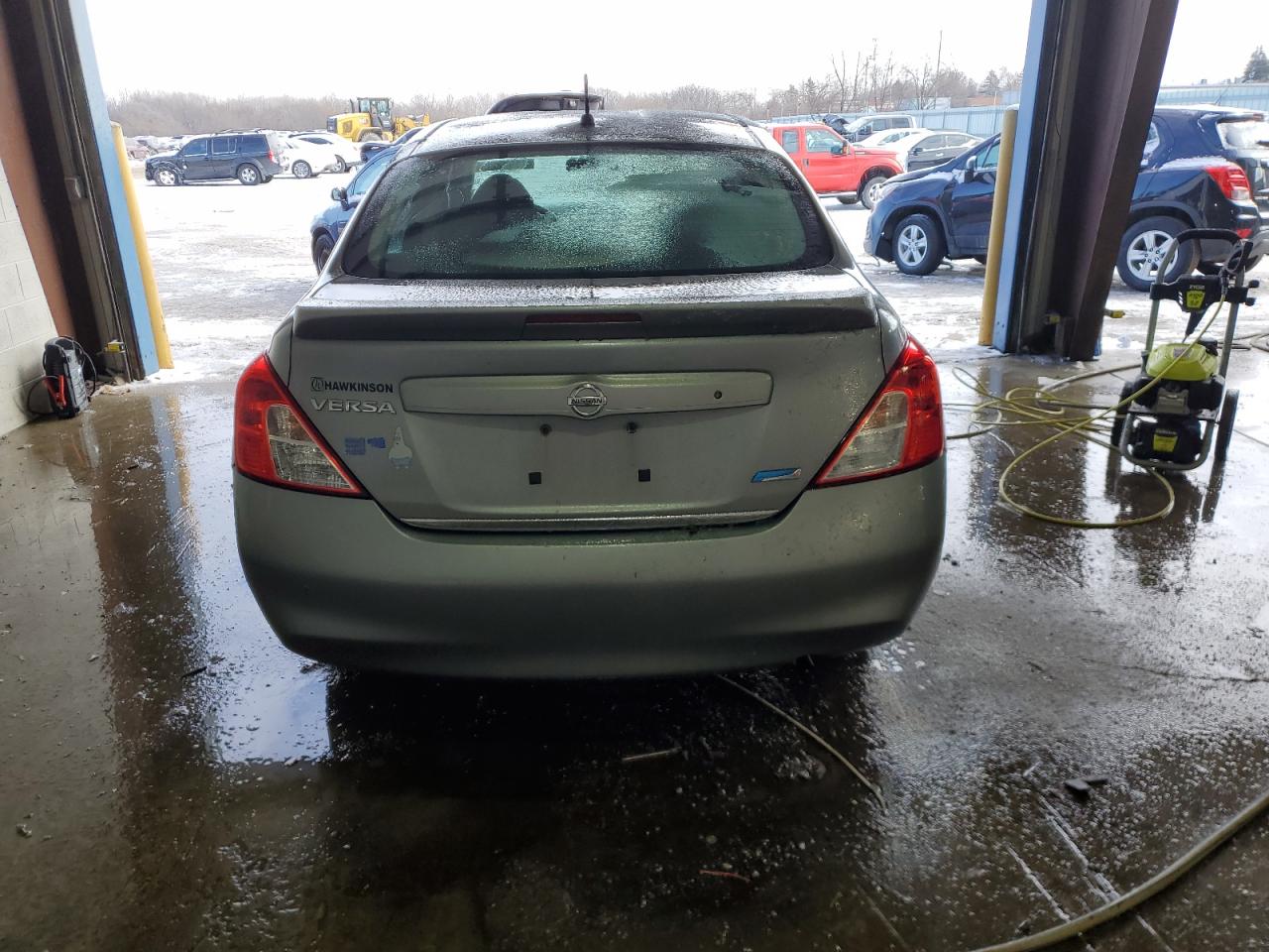 2014 Nissan Versa VIN 3N1CN7AP5EL853302 Copart auction photo, front end damage thumbnail 6