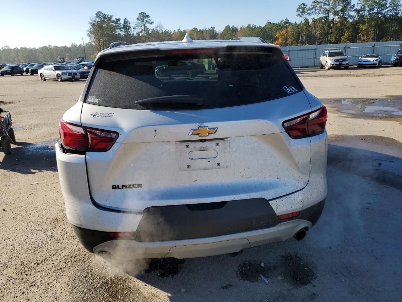 2020 Chevrolet Blazer VIN 3GNKBBRA8LS710665 Copart auction photo, rear end damage thumbnail 6