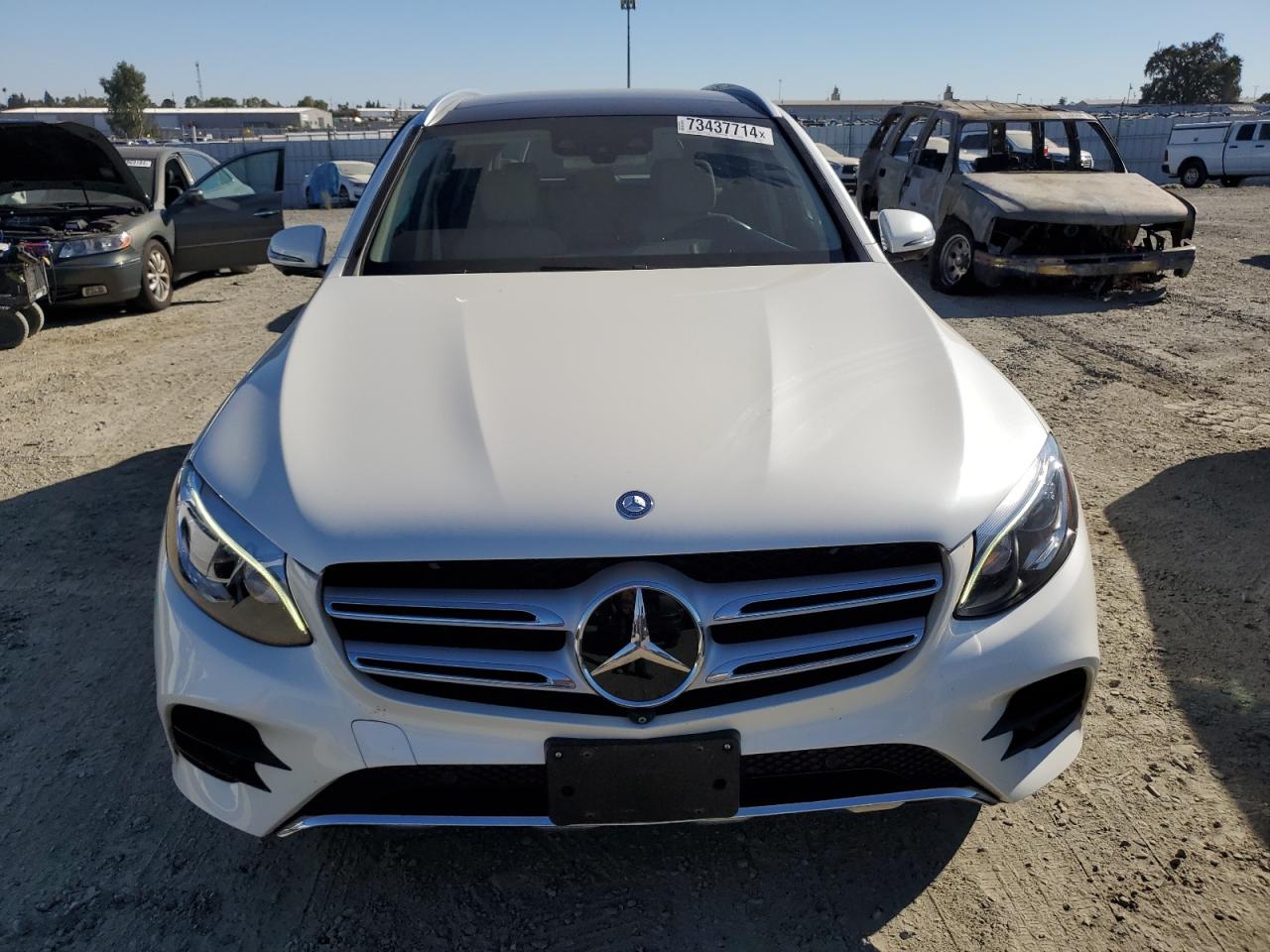 2017 Mercedes-Benz GLC VIN WDC0G4KB1HF219425 Copart auction photo, side damage thumbnail 5