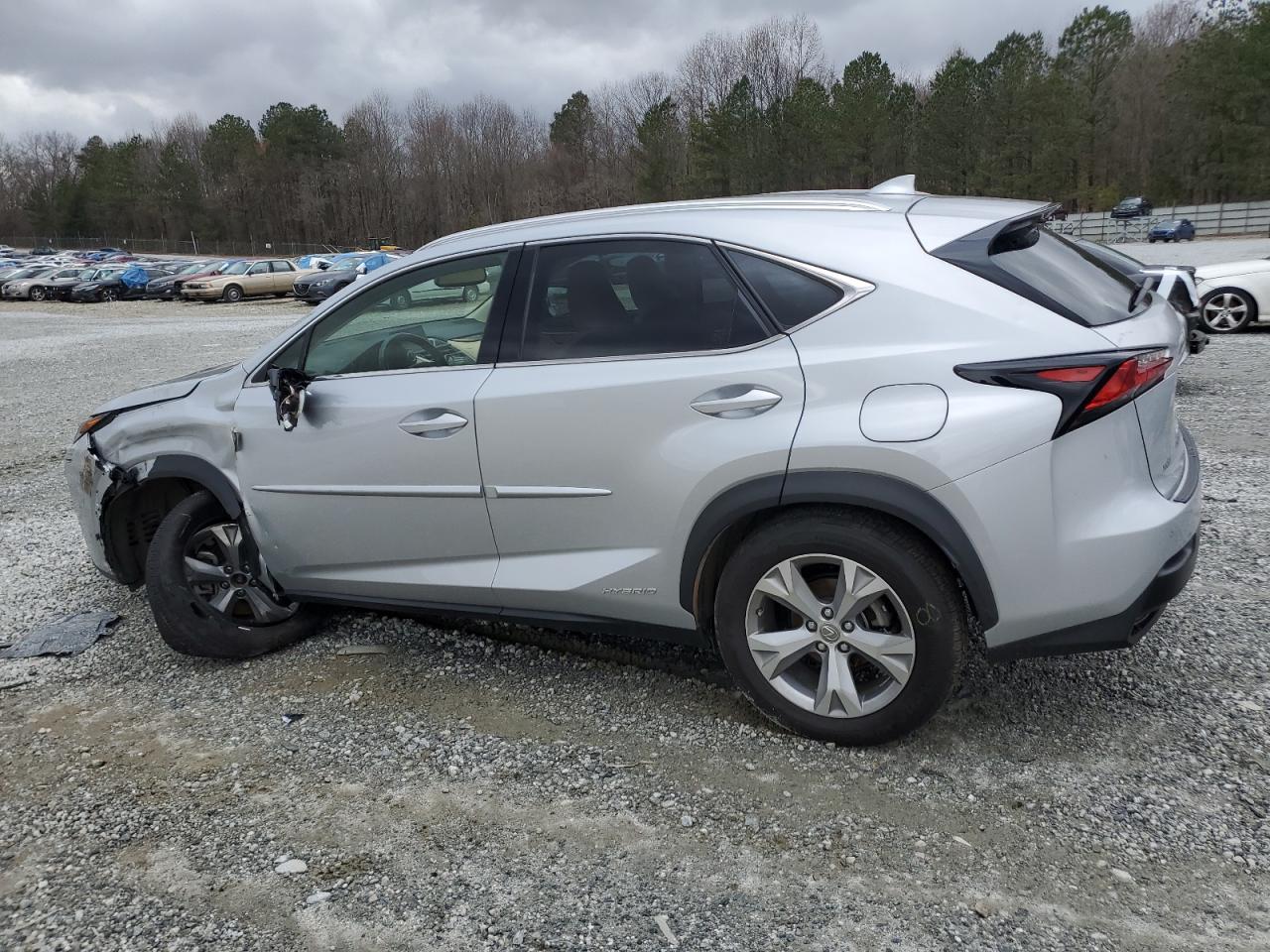 2017 Lexus NX VIN JTJBJRBZ7H2057704 Copart auction photo, front end / side damage thumbnail 2