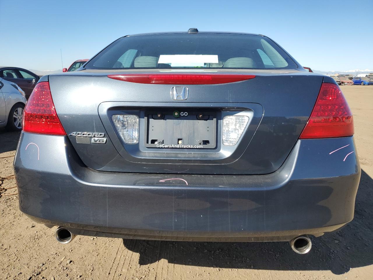 2007 Honda Accord VIN 1HGCM66597A036234 Copart auction photo, hail / side damage thumbnail 6