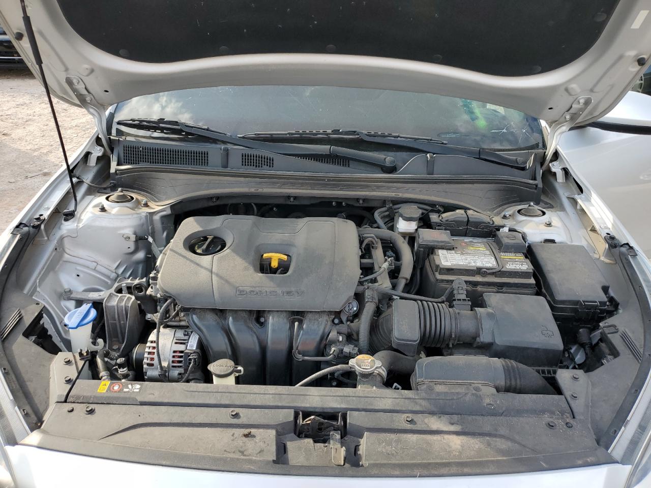 2019 KIA Forte VIN 3KPF24AD0KE024385 Copart auction photo, hail / minor dent/scratches damage thumbnail 11
