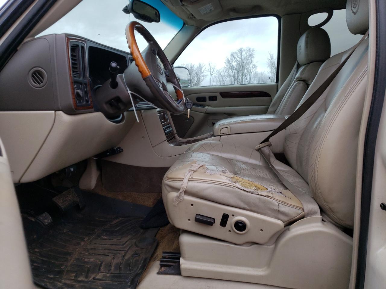 2003 Cadillac Escalade VIN 3GYEK63N13G145634 Copart auction photo, rear end / minor dent/scratches damage thumbnail 7