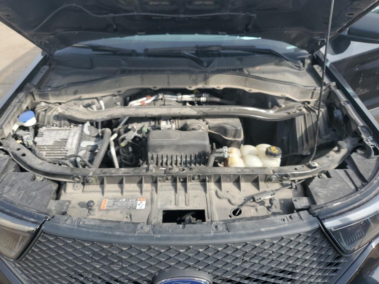 2021 Ford Explorer VIN 1FM5K8AB1MGC24093 Copart auction photo, stripped / mechanical damage thumbnail 12