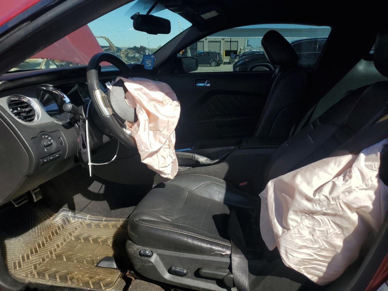 2010 Ford Mustang VIN 1ZVBP8AN9A5176382 Copart auction photo, front end damage thumbnail 7