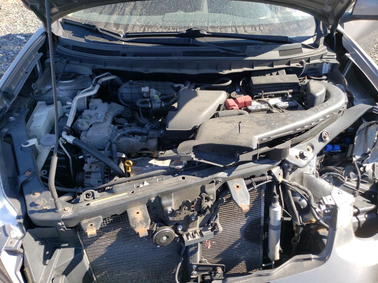 2013 Nissan Rogue VIN JN8AS5MV8DW652017 Copart auction photo, front end / side damage thumbnail 12