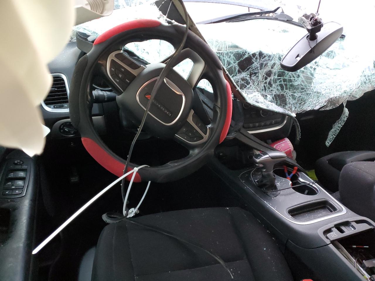 2019 Dodge Durango VIN 1C4RDJAG0KC821758 Copart auction photo, rollover damage thumbnail 8